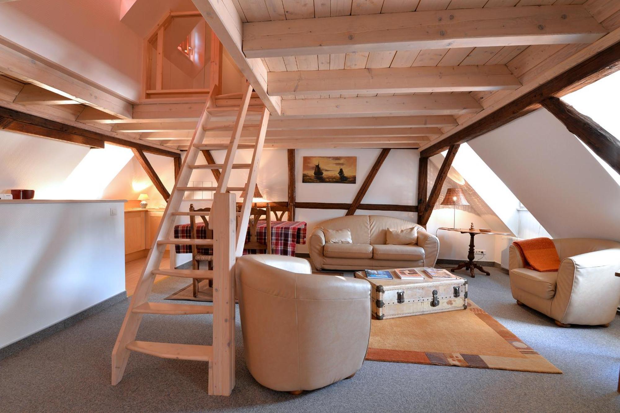Domaine La Cour Des Nobles - Demeure, Maison Et Appartements Au Coeur De Riquewihr Rum bild